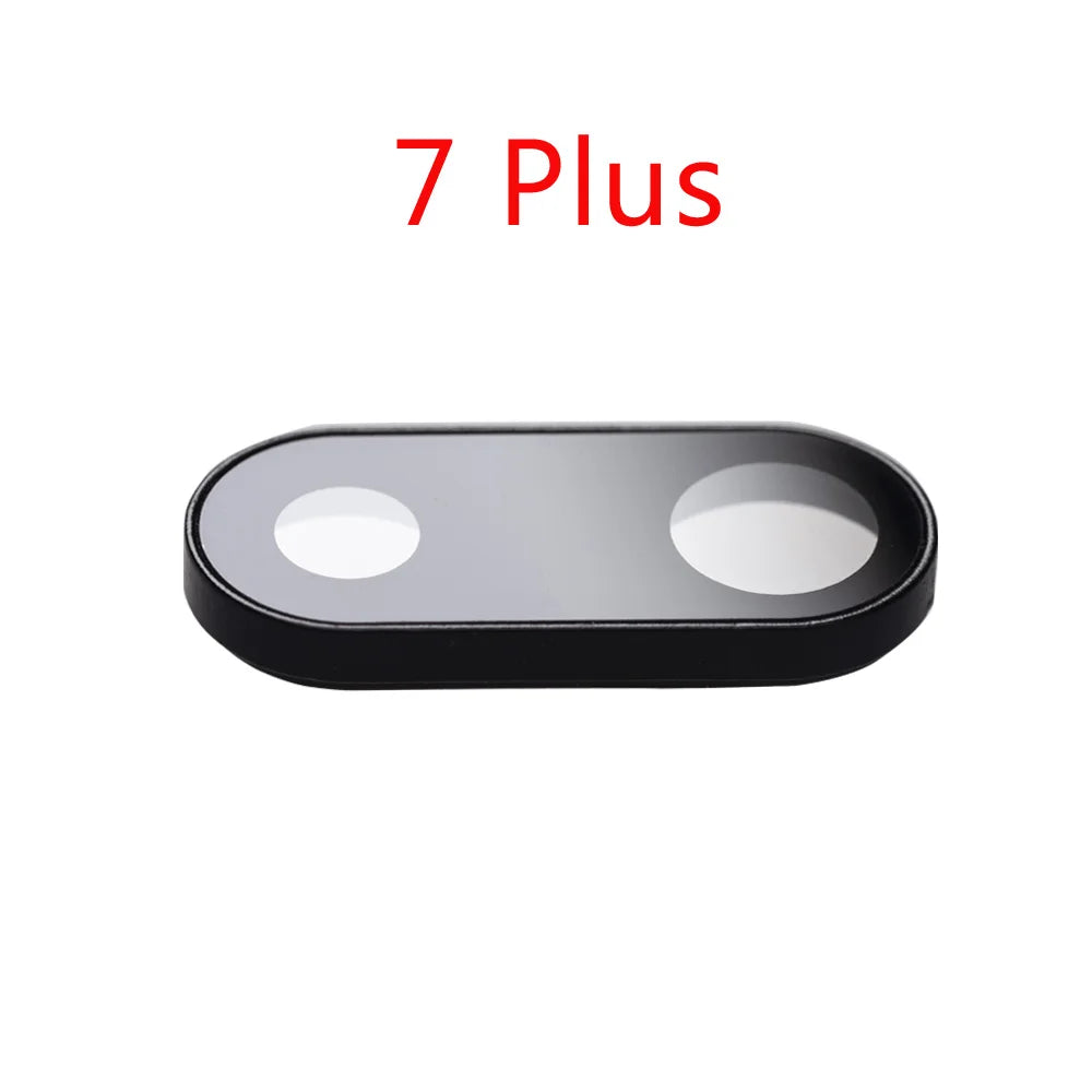 1pcs New Back Camera Glass Lens for iPhone 7G 7 8 PLUS Rear Camera Ring Holder with Glass Lens Cover Replacement Parts iPhone phone repair parts