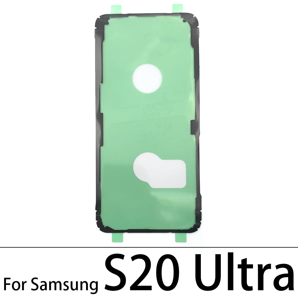 Back Battery Sticker Adhesive Glue For Samsung S9 S10 S20 Note 7 8 9 10 20 Plus Ultra Lite Waterproof Back Cover Sticker Samsung phone repair parts