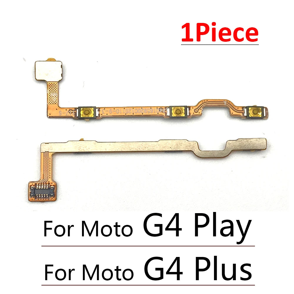 Power On Off Volume Button Flex Cable For Motorola Moto G5 G5s G6 G4 G8 G7 G9 Plus Play Power Lite Motorola phone repair parts
