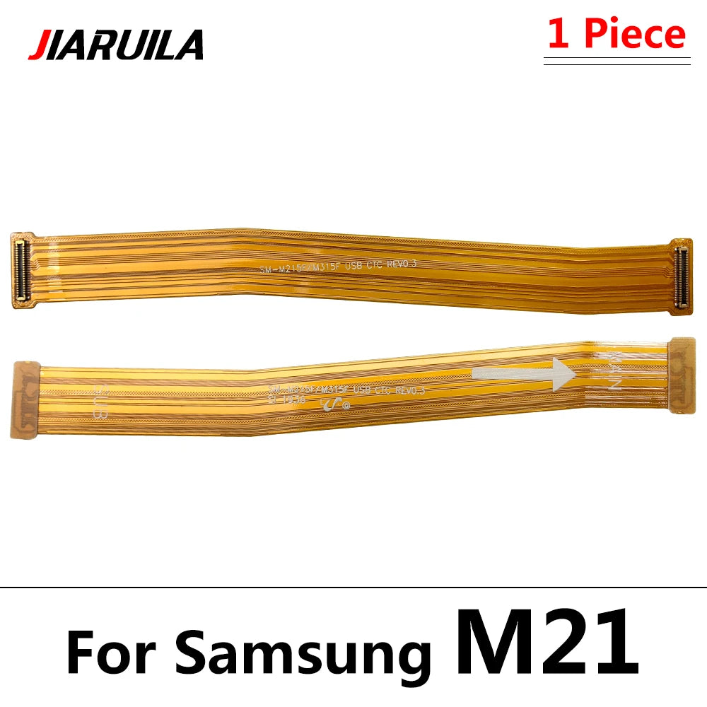 10Pcs， Main Board Motherboard Connector Flex Cable For Samsung M21 M31 M31S M51 M52 M62 M32 M10 M20 M30 M21s M30s M22 M53 M54 5G Samsung phone repair parts