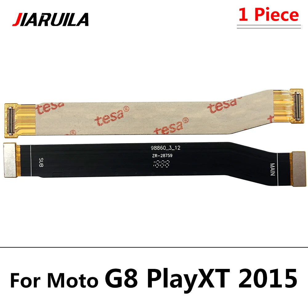 10pcs Main Board Mainboard Connect Flex Cable For Motorola Moto G8 G9 Plus Play Power One Hyper Macro Vision Fusion Plus Motorola phone repair parts