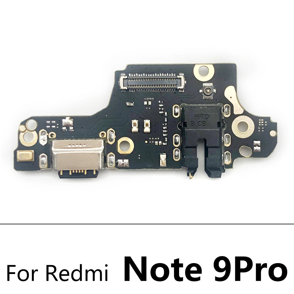 USB Charging Port Microphone Dock Connector Board Flex Cable For Xiaomi Redmi Note 7 8 8T 9 9s 10 11 Pro 5G  Xiaomi  Xiao mi phone repair parts