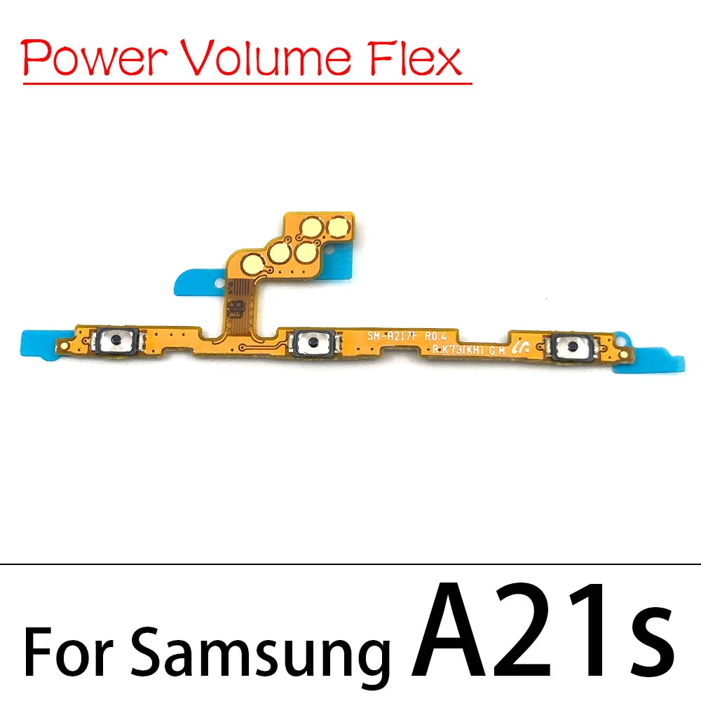 Volume Power Switch On Off Button Key Flex For Samsung A10 A20 A30 A40 A50 A70 A01 A11 A10s A20s A21s A30s A51 A21 A31 A71 A02s Samsung phone repair parts