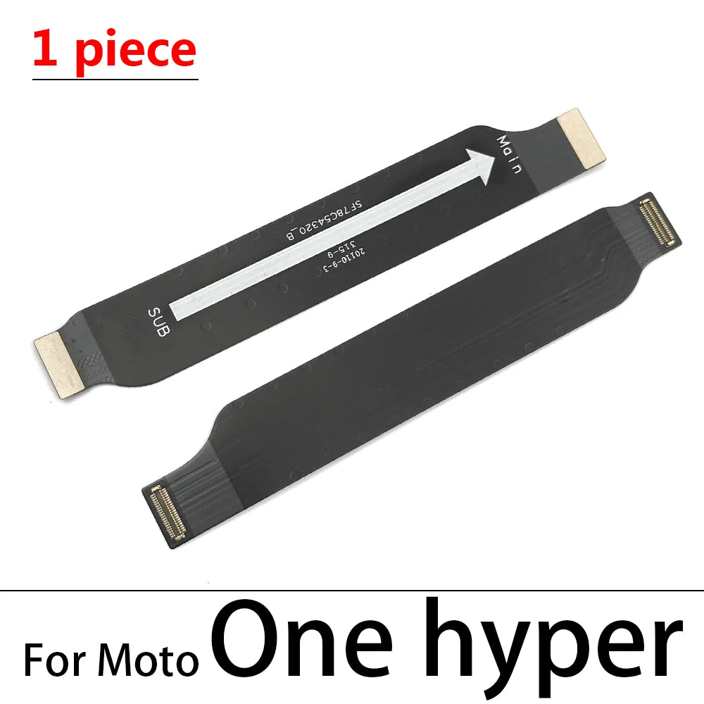 New Motherboard FPC Main Board Mainboard Connector Flex Cable For Motorola Moto One Fusion Plus Hyper Macro Vision Motorola phone repair parts