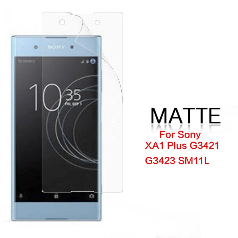 HD Front Clear Glossy Film For Sony X Compact Mini XA XA1 XA2 XZ XZ1 Compact Premium Ultra Plus Matte Film Anti-Glare Cover Sony phone repair parts