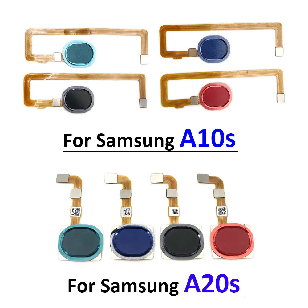 New For Samsung A10S A20S A21s A30s A50s A70s Fingerprint Sensor Home Return Key Menu Button Flex Ribbon Cable Samsung phone repair parts