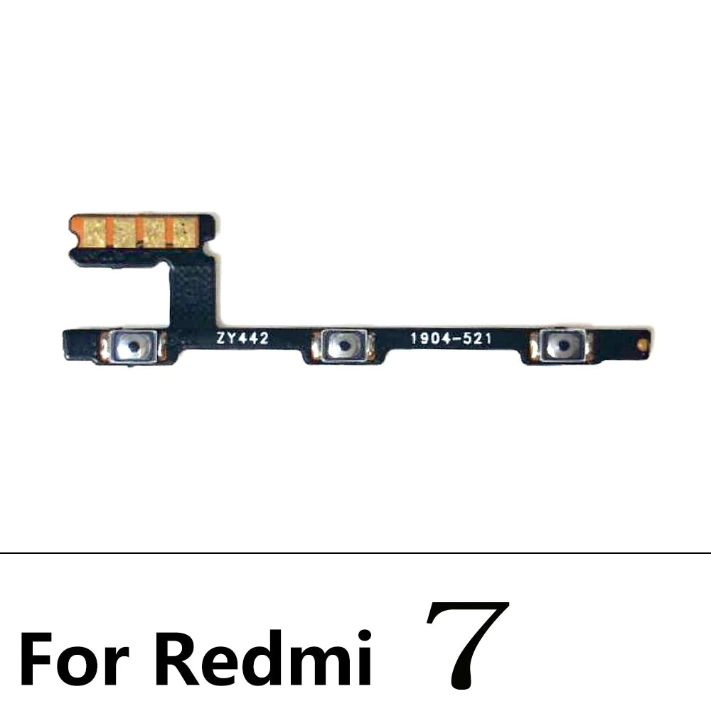 Power ON OFF Volume Camera Key Button Switch Flex Cable For Xiaomi Redmi 7 7A 8 8A 9 9A Note 7 8 8T 9 10 Pro 9s MI 10T Lite 10 Xiaomi  Xiao mi phone repair parts