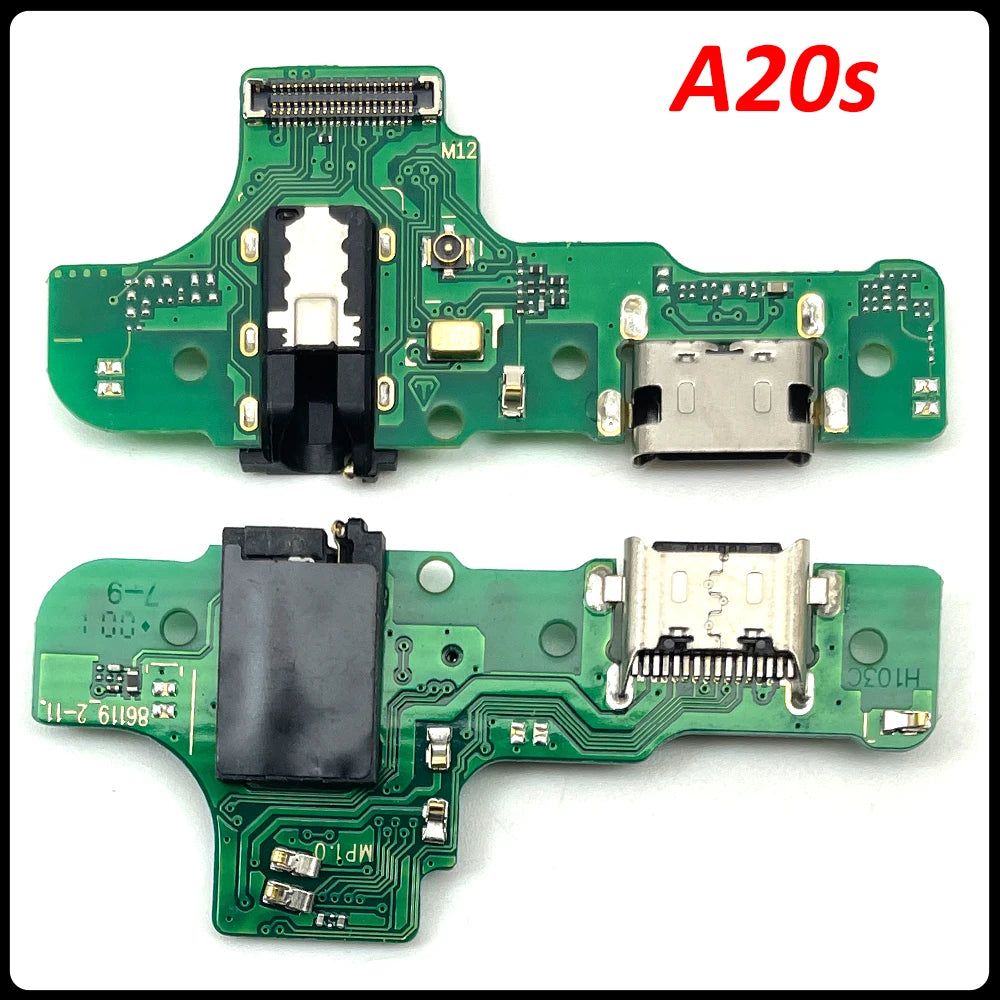 USB Charger Dock Connector Charging Board Port Flex Cable For Samsung A10 A10S A20 A20S A21S A30 A30S A40 A50 A50S A12 A02s A02 Samsung phone repair parts