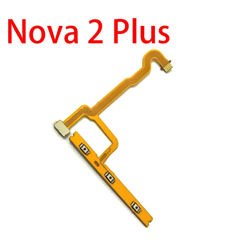 Power Switch On/Off Button Volume Key Button Flex Cable For Huawei Nova 2 Plus 2S 3 3i 3e 4 4e 5 5i Pro Huawei phone repair parts