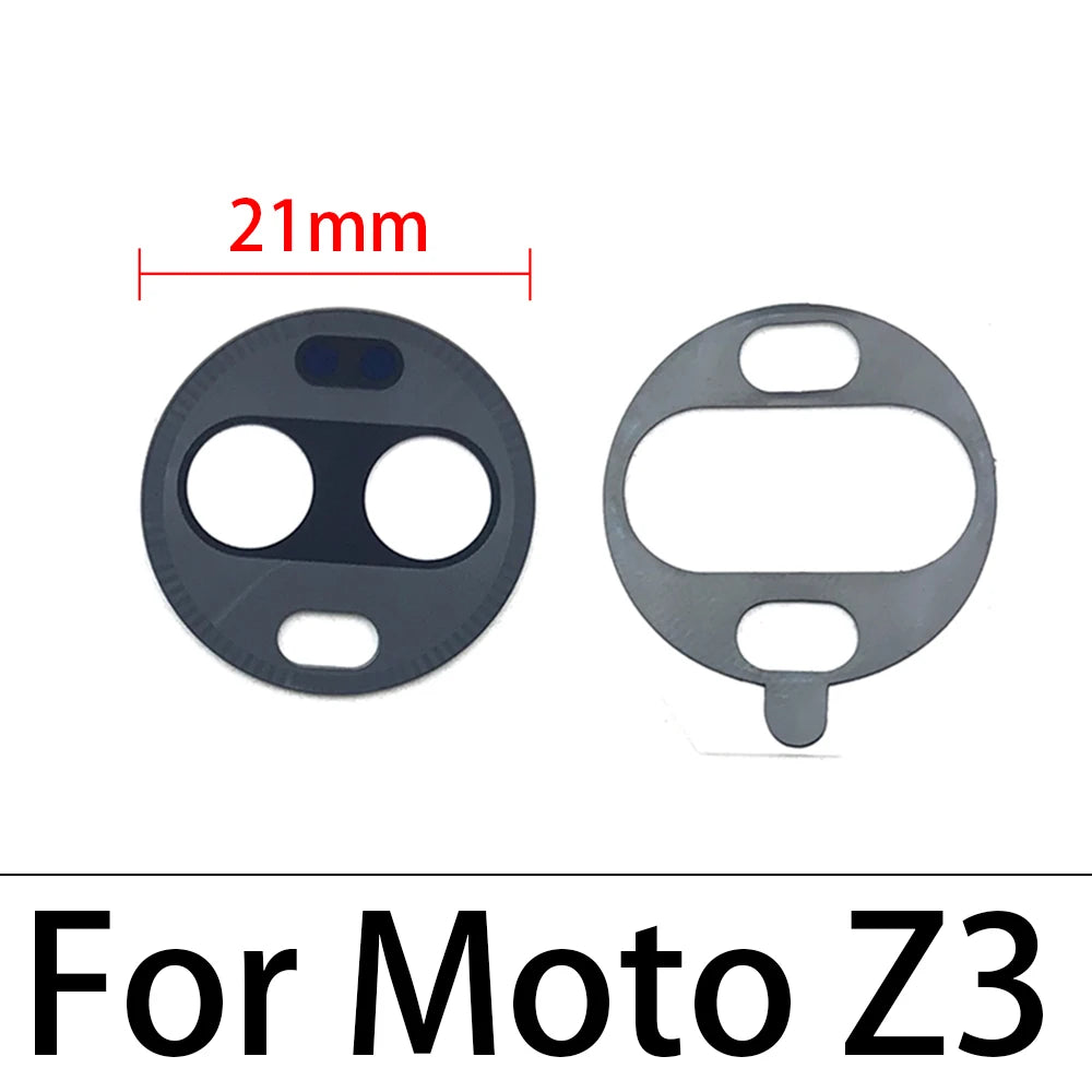 Rear Back Camera Glass Lens For Motorola Moto Z3 Z4 Play X4 Camera Glass With Glue Adhesive Motorola phone repair parts