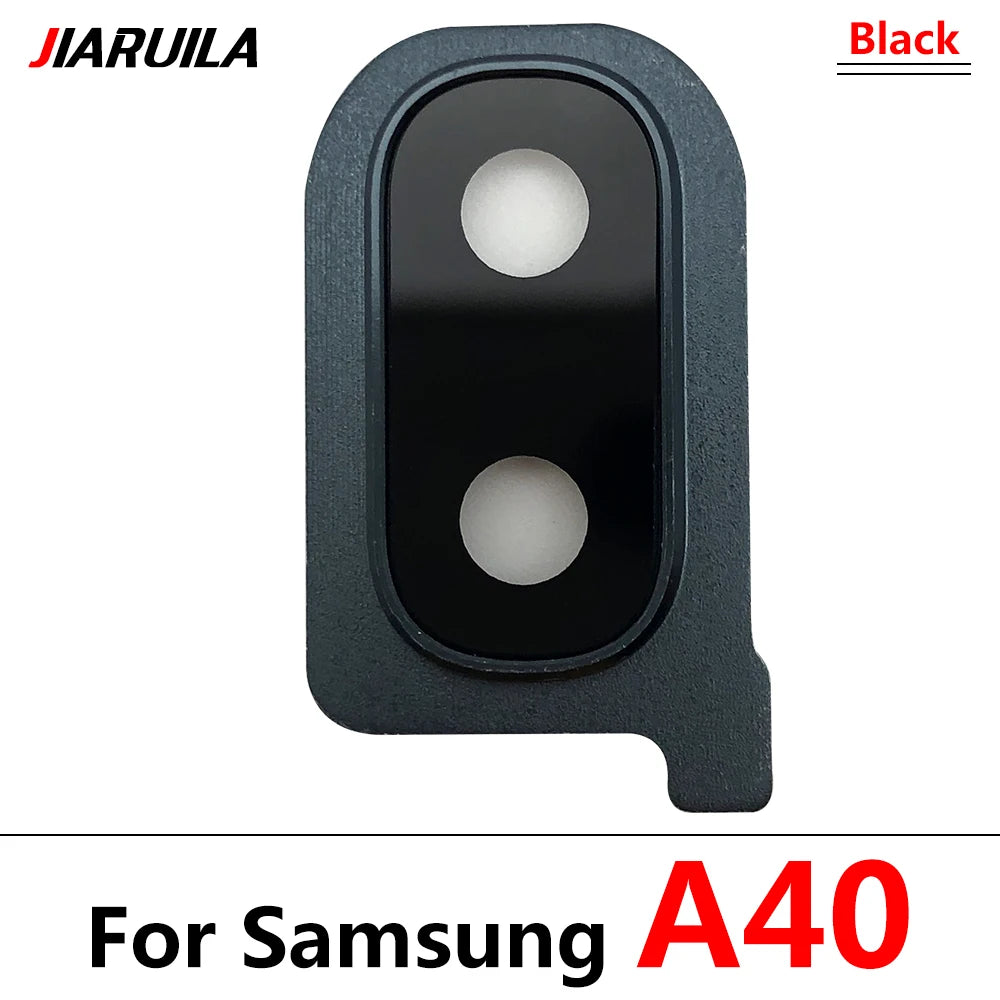 New Housing Back Rear Camera Glass Lens With Cover Frame Holder For Samsung A10 A20 A30 A40 A50 A70 A105F A205F A305F A505F A705 Samsung phone repair parts