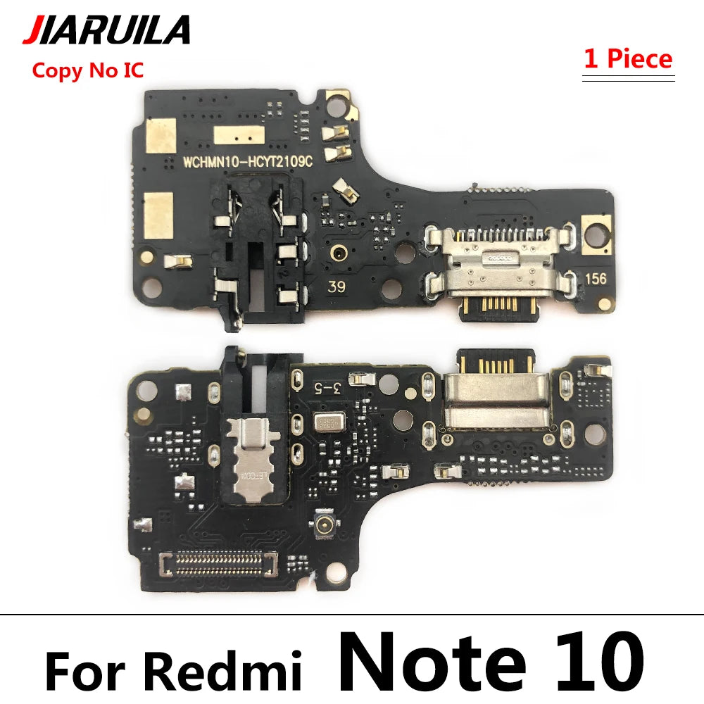 USB Charging Port Microphone Dock Connector Board Flex Cable For Xiaomi Redmi Note 7 8 8T 9 9s 10 11 Pro 5G  Xiaomi  Xiao mi phone repair parts