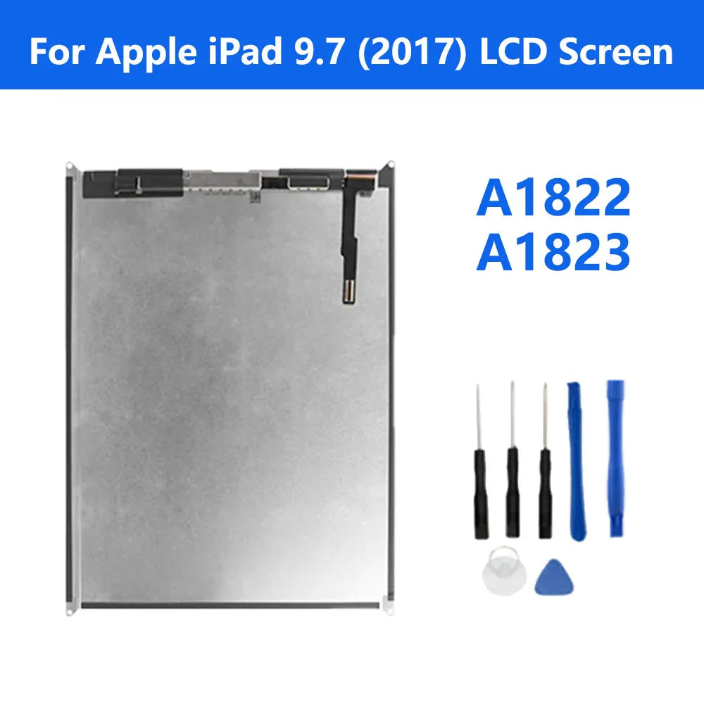 New Display For iPad 9.7  2017  LCD Display For iPad Pro A1822 A1823LCD Screen Digitizer Tablet Parts  iPad repair parts