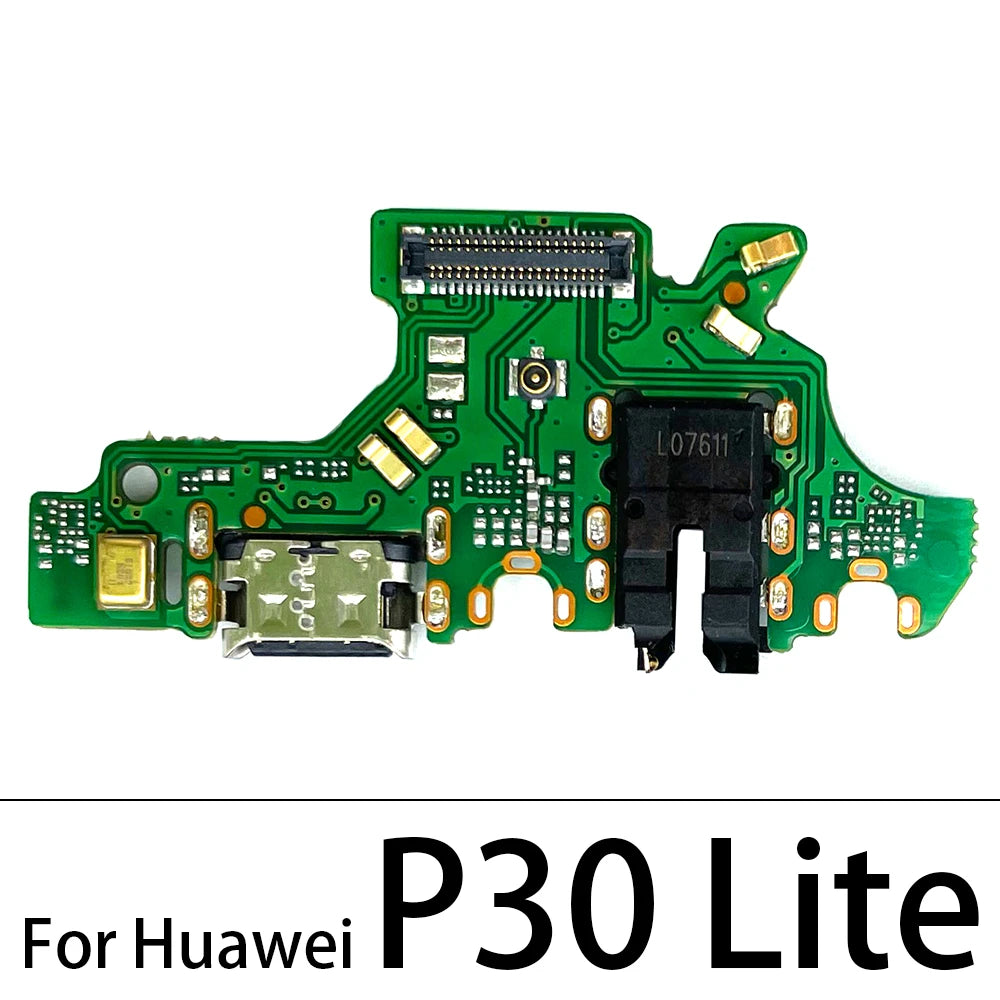 New USB Flex Cable Dock Connector Charging Port Charger Board For Huawei P30 P20 P10 P9 P40 Lite E 5G Pro Plus Huawei phone repair parts