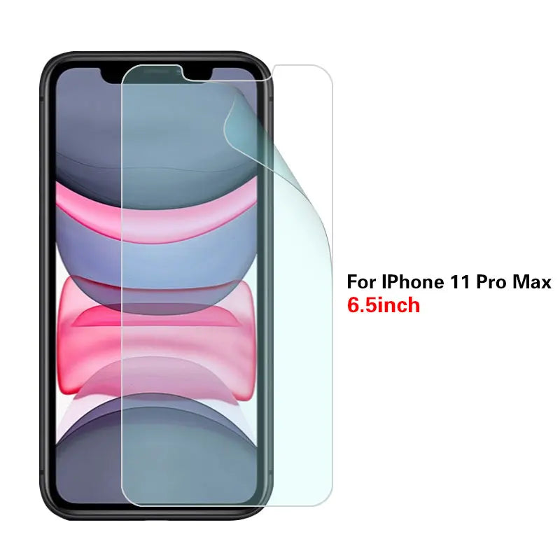 Clear Screen Protector Display Soft Nano Film For iphone 11/11 Pro/ 11 Pro Max Anti Explosion HD Protective Film (Not Glass) Sony phone repair parts