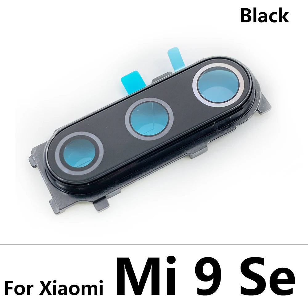 New For Xiaomi Mi 9 Se Mi9 9 Back Rear Camera Glass Lens Frame Cover With Adhensive  Xiaomi  Xiao mi phone repair parts