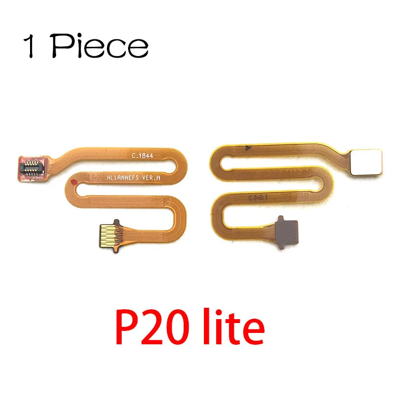 Home Button Fingerprint Sensor Scanner Touch ID Connecter Flex Cable For Huawei P10 P20 P30 lite Pro P Smart Plus 2019 Huawei phone repair parts