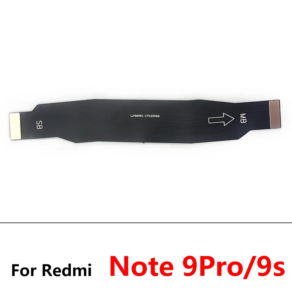 10Pcs/Lot, Main Board Motherboard Mainboard Flex Cable For Xiaomi Redmi 9 9A 9C 6 6A 8A Note 10 8 7 6 Pro Note 11 4G 5G  Xiaomi  Xiao mi phone repair parts