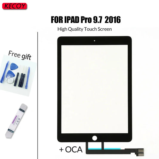 1Pcs Touchscreen Orginal For iPad Pro 9.7 Outer Touch Screen Digtizer Front Glass Senor Replacement A1673 A1674 A1675 Panel Part  iPad repair parts