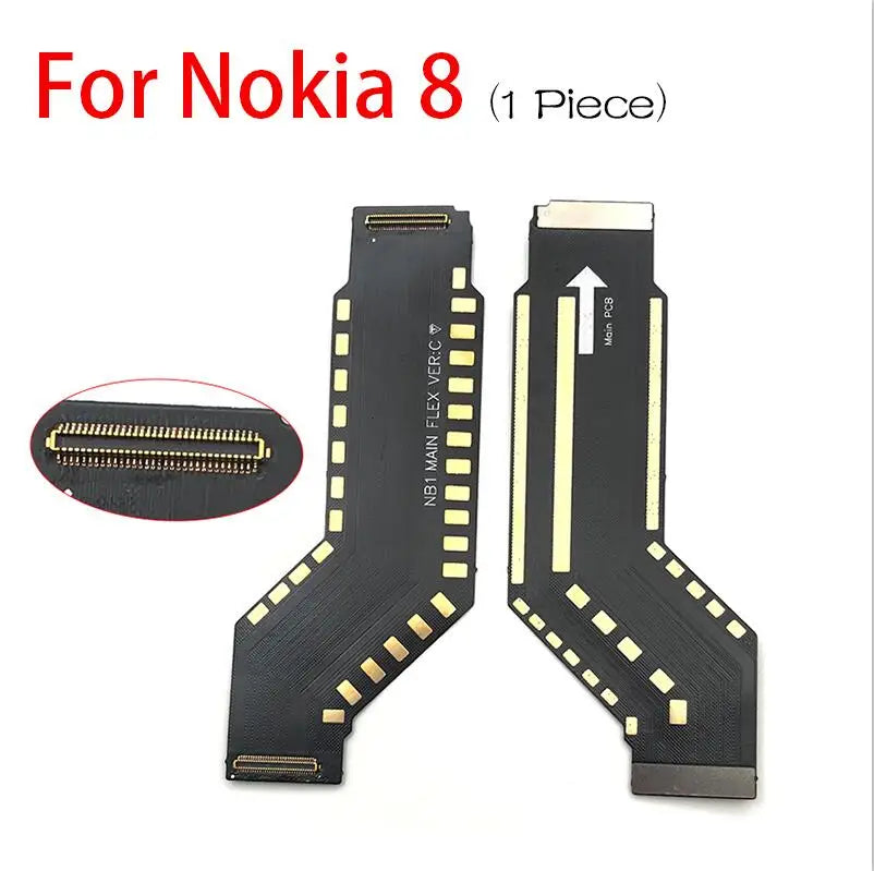 Main Board Motherboard Connector Board Flex Cable For Nokia 2 2.1 3 3.1 Plus 5 5.1 6 6.1 7 7.1 8 X5 X6 X7 Mainboard Nokia phone repair parts