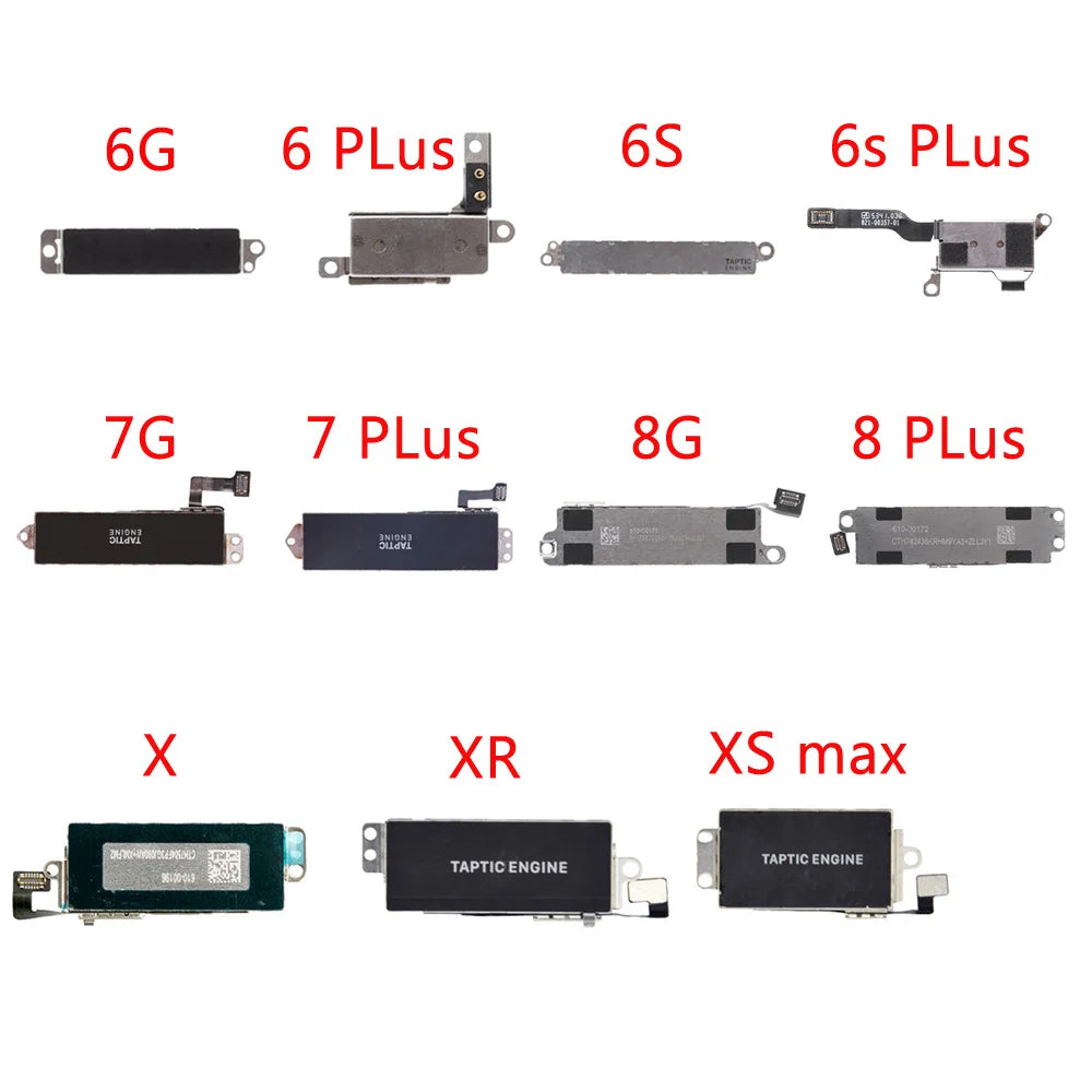 1pcs Vibration Flex For 6G 6S 7G 8G Plus XR XS MAX  Vibrator Motor Vibration Flex Cable  Replacement Parts iPhone phone repair parts
