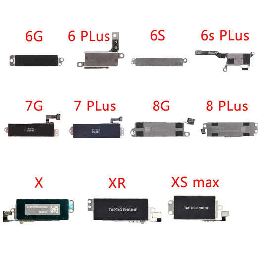 1pcs Vibration Flex For 6G 6S 7G 8G Plus XR XS MAX  Vibrator Motor Vibration Flex Cable  Replacement Parts iPhone phone repair parts
