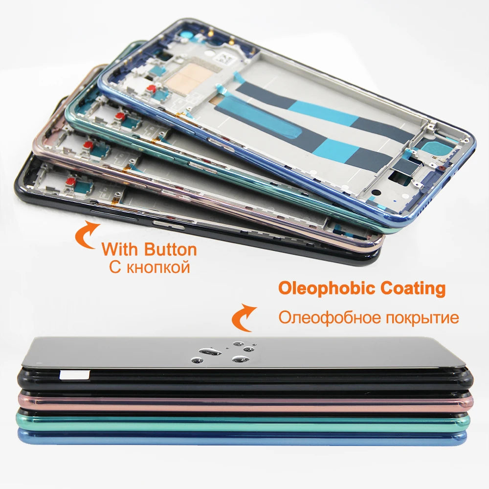 6.55" Screen for Mi 11 Lite NE Assembly for Xiaomi 11 Lite 5G NE 2109119DG 2107119DC Lcd Display Digital Touch Screen with Frame Xiaomi phone repair parts