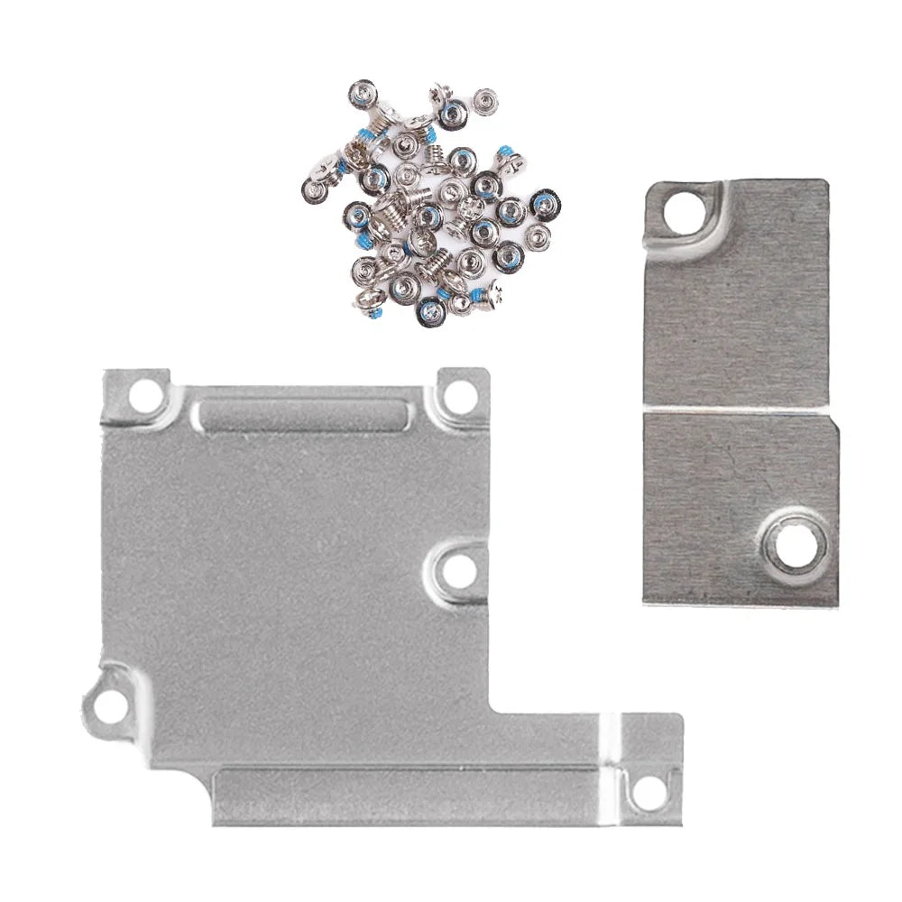 3pcs  LCD Cover Plate + Full Screw For iPhone 7 6 8 6S Plus 5 5S XS max Front Camera Lcd Touch Screen Metal Holder Bracket iPhone phone repair parts
