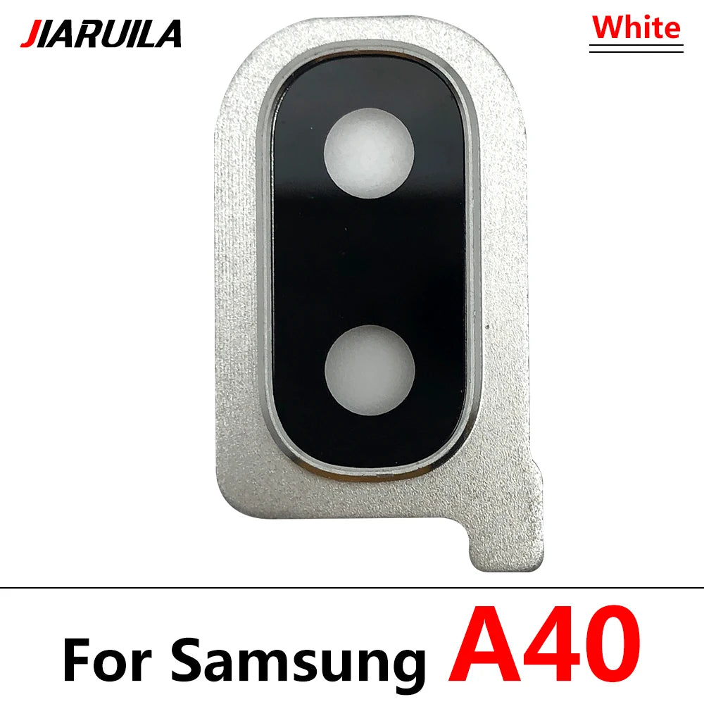 New Housing Back Rear Camera Glass Lens With Cover Frame Holder For Samsung A10 A20 A30 A40 A50 A70 A105F A205F A305F A505F A705 Samsung phone repair parts