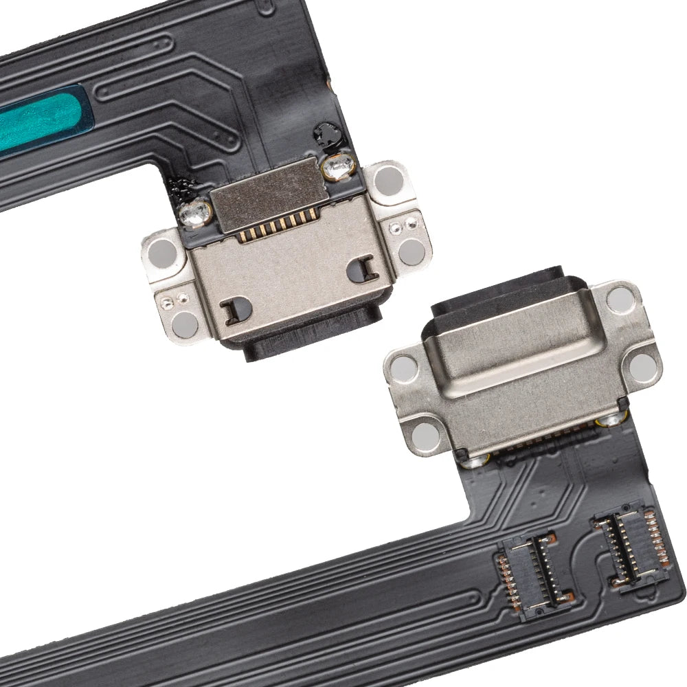 Charging Port Flex Screws For iPad 6 Air 2 A1566 A1567 USB Charger Port Dock Connector Plug Socket Jack Ribbon Replacement Parts iPad tablet repair parts