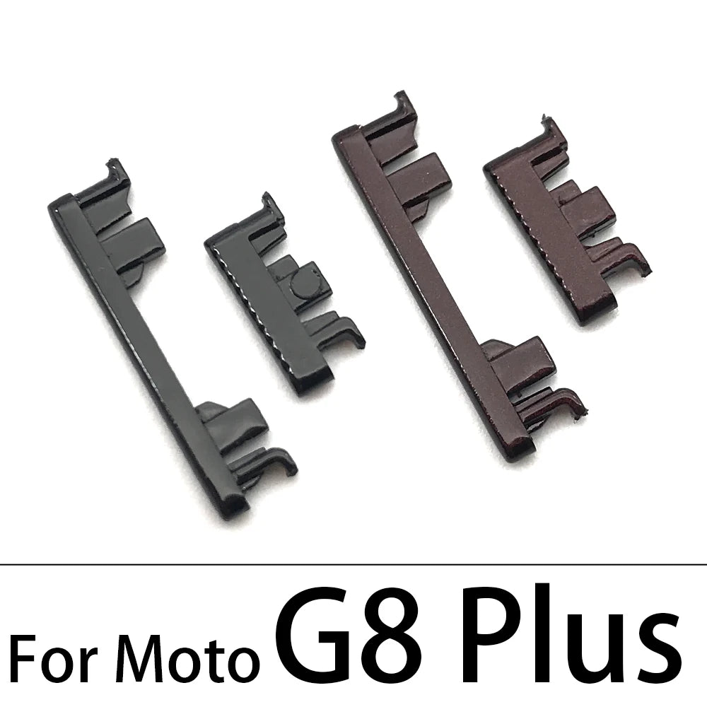 10Pcs Power Button Volume Side Key For Motorola For Moto G5 G7 G6 G8 G9 Plus Play Power Motorola phone repair parts