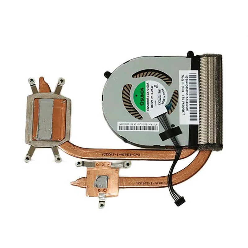 New Original For Laptop Lenovo Thinkpad E450 E450C E455 CPU Cooling Fan Heatsink Radiator 00HN677 00HN675 04X4894 04X4898 Lenovo laptop repair parts