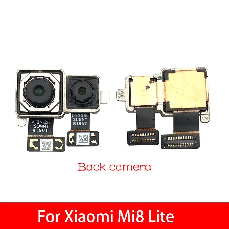 Back Rear Camera For Xiaomi Mi 8 Mi8 Lite Front Facing Camera Module Flex Cable Replacement  Xiaomi  Xiao mi phone repair parts