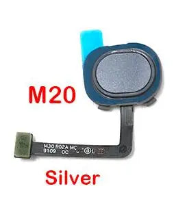 New Fingerprint Sensor For Samsung M20 M205F M30 M305F Home Menu Button Flex Cable Repair Parts Samsung phone repair parts