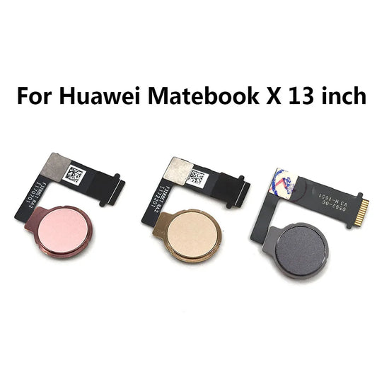 Home Button FingerPrint Touch ID Sensor Flex Cable Ribbon For Huawei Matebook X 13 inch Replacement Parts Rose Gold/Gold Huawei phone repair parts