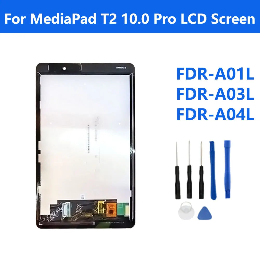 OEM For Huawei MediaPad T2 10 Pro FDR-A01L LCD FDR-A03L FDR-A04L LCD Display Touch Screen Digitizer Assembly Replacement Tablet repair parts