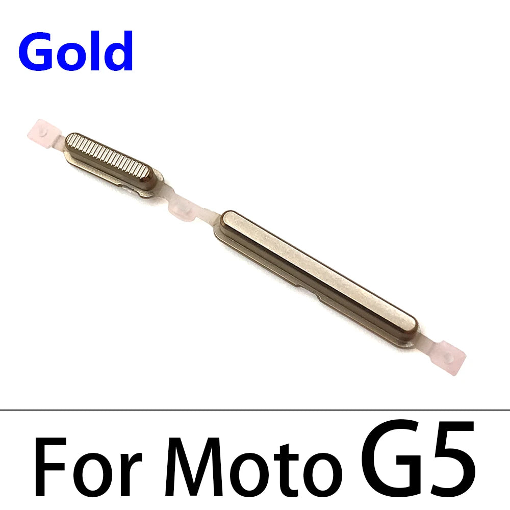 New For Motorola Moto G6 Play G4 G5 G5S G6 Plus Volume Power Button Side Key Motorola phone repair parts