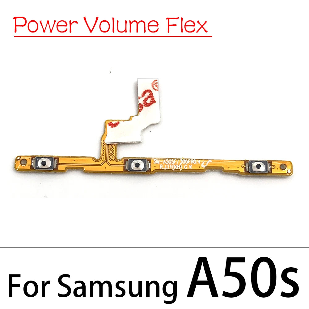 Volume Power Switch On Off Button Key Flex For Samsung A10 A20 A30 A40 A50 A70 A01 A11 A10s A20s A21s A30s A51 A21 A31 A71 A02s Samsung phone repair parts