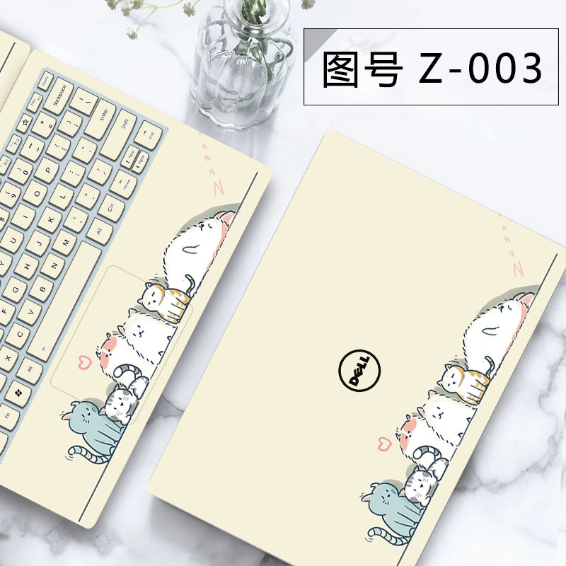 (Shipping fee not include)Dell灵越5000贴纸inspiron15-5557 5493 5405 5509 5502笔记本电脑贴膜5590 5391 5490 5585 5498保护膜全套