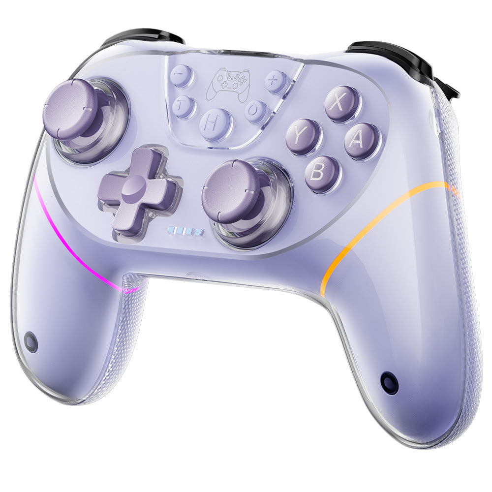 Switch Wireless Handle PC Bluetooth Universal Gamepad Double Sided Case Double Hall RBG Light Compatible Tram