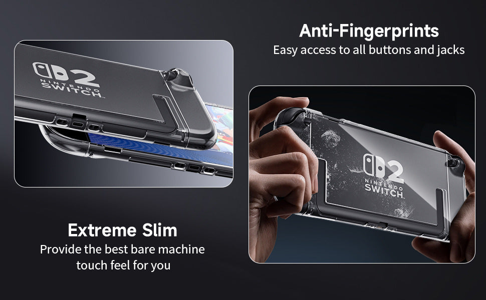 Suitable for Nintendo switch2 generation protective case ns2 transparent crystal box NS2 game console split all-inclusive case