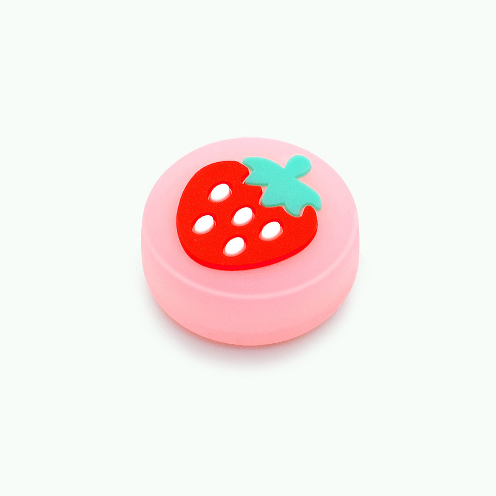 Suitable for Nintendo switch handle rocker button cap switch handle rocker silicone cap luminous cap