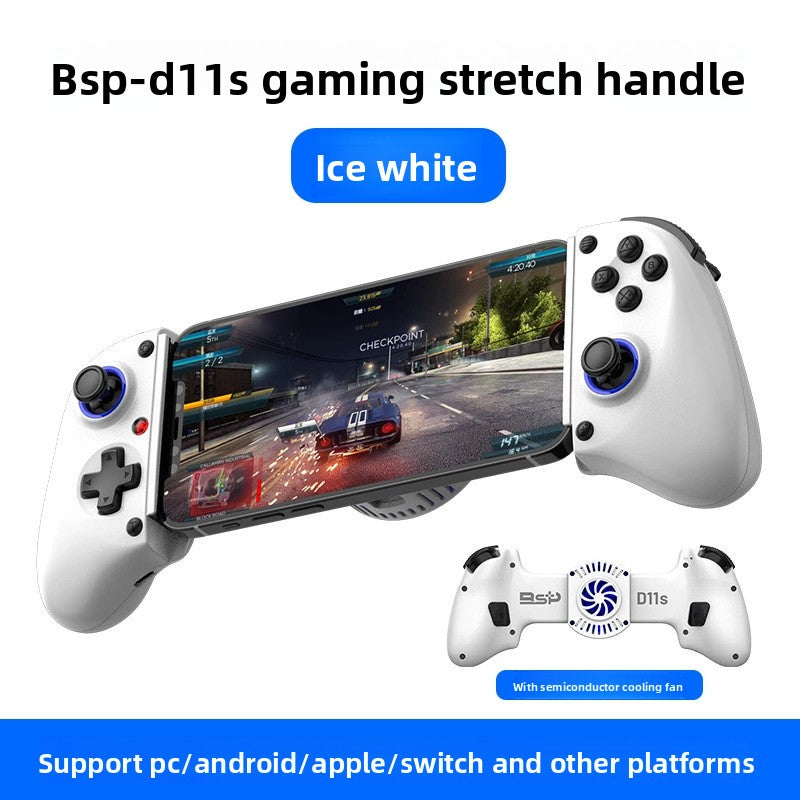 D11 Stretch Gamepad Wireless Bluetooth Hall Trigger Macro Back Key Switch Android IOS Streaming Handle PC