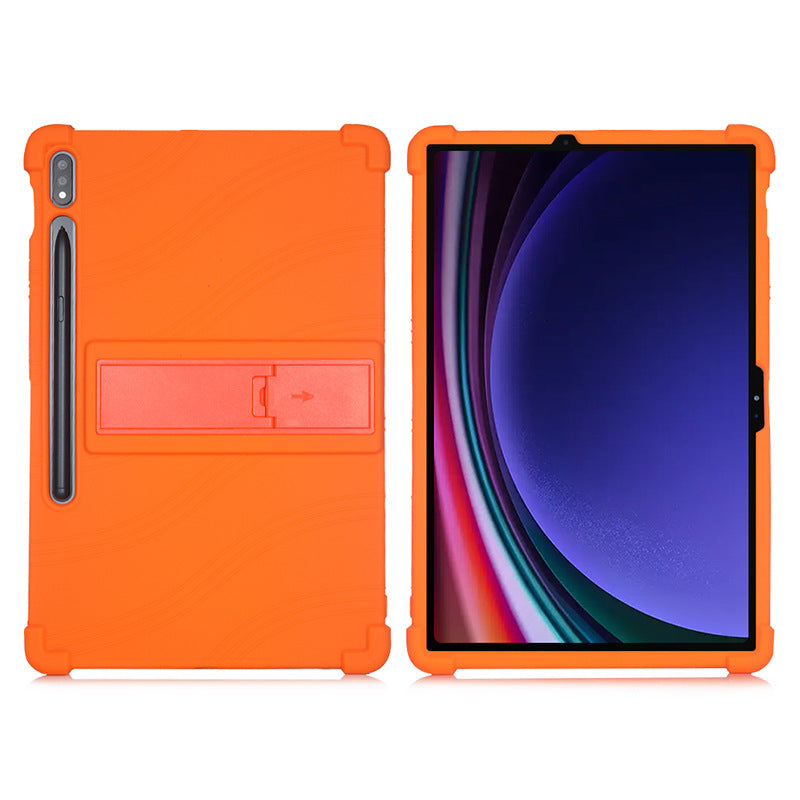 Applicable to Samsung Tab S9 + Tablet Case 12.4 inch SM-X810 Bracket Hemming Anti-drop Protect case