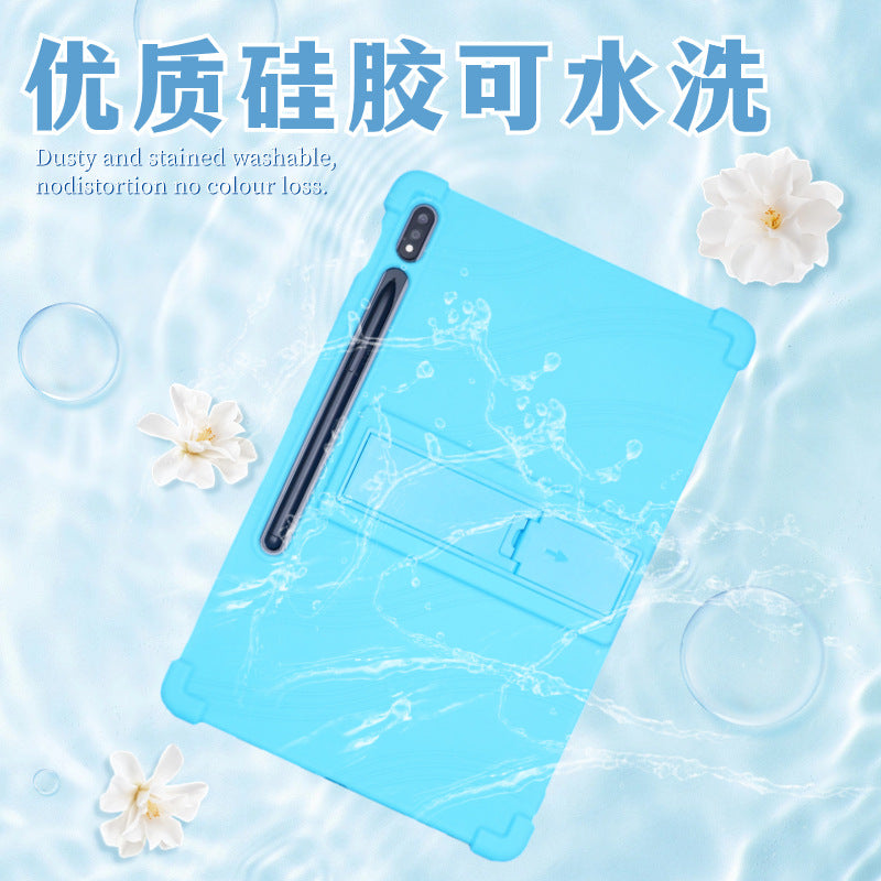 Applicable to Samsung Tab S9 + Tablet Case 12.4 inch SM-X810 Bracket Hemming Anti-drop Protect case
