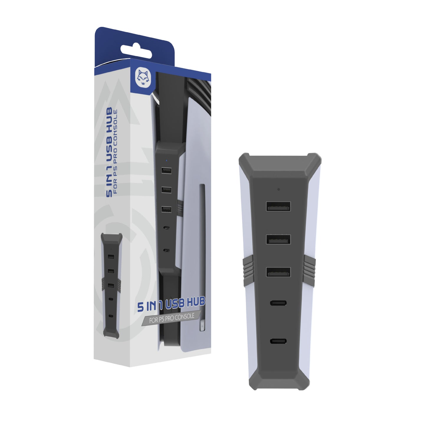 New PS5 HUB converter USB2.0 high-speed transmission one-to-five line expander PS5 accessories