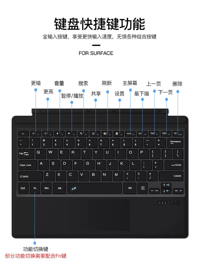 (Shipping fee not include)Microsoft Surface  Pro987654321X Go   keyboard original / replacement both have