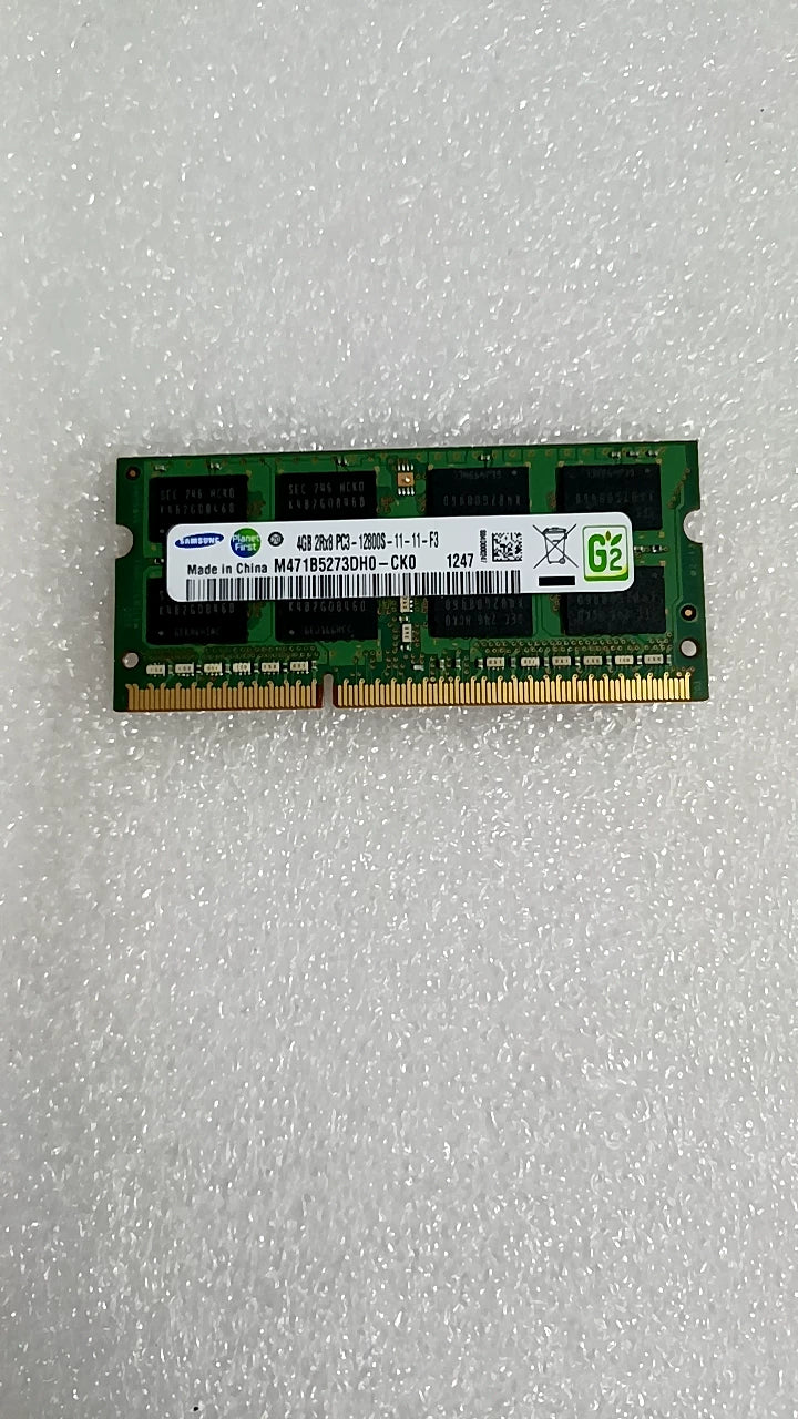 USED For Notebook Samsung Kingston Micron Hynix 3rd Gen Memory Stick DDR3 2G 4G 8G 8500 1333 1600  PC3L  Laptop RAM memory