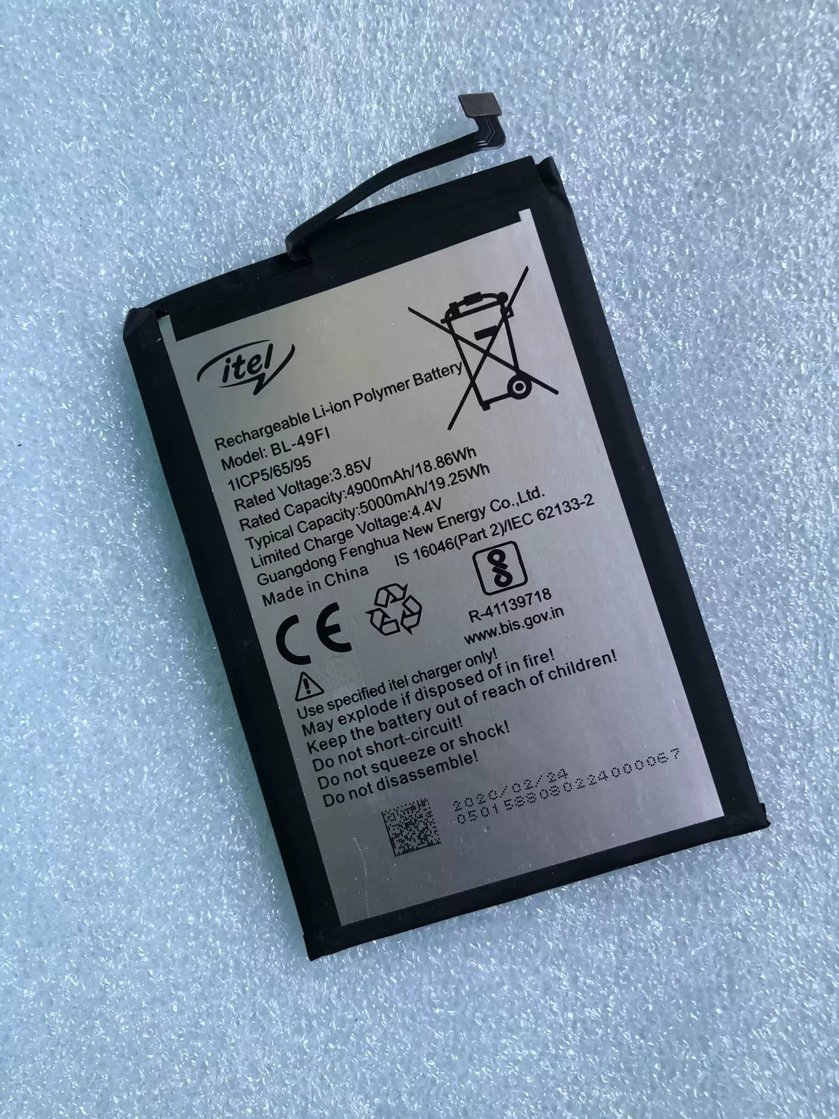 Transsion TECNO infinix BL-49FT/FI/JX/LT/GX/JT/KX/ST Mobile phone battery Tecno phone repair parts
