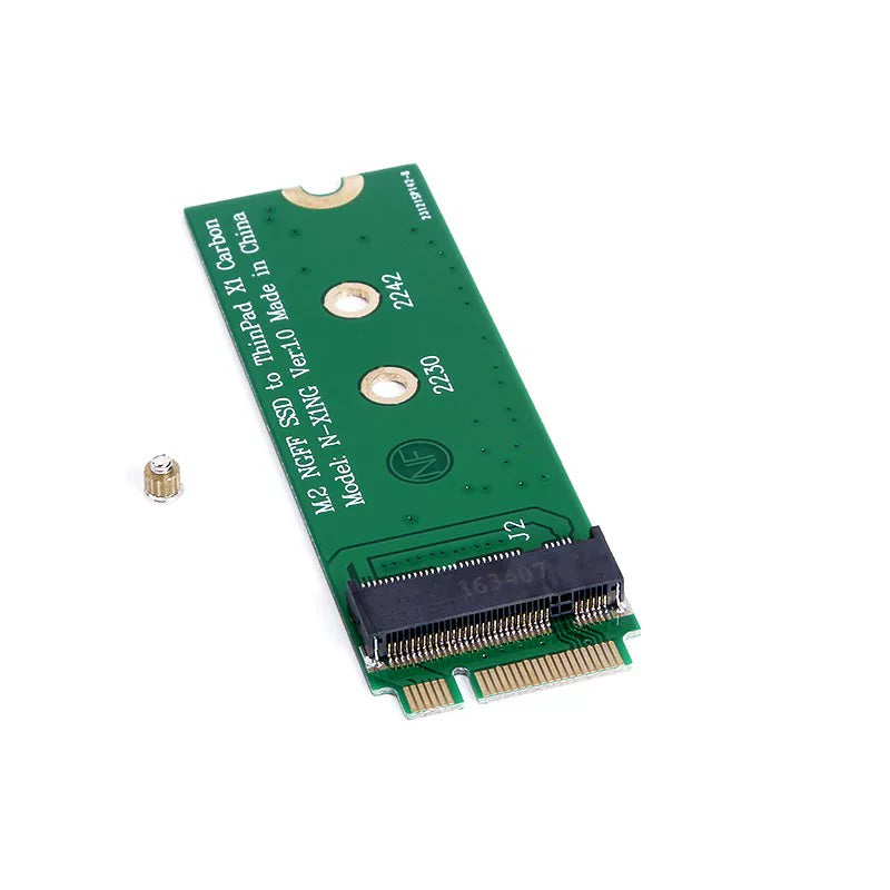 SATA M.2 NGFF SSD to 2013 ThinkPad X1 Carbon SSD adapter Repair Tools